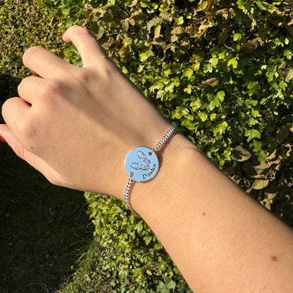 Персонализирана гривна с лице на домашен любимец